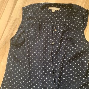 Anchor no sleeves shirt